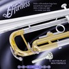 ALLSET Bb Standard Trumpet for Beginners | Student Band, Orchestra,