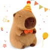 LHOEST Capybara Cuddly Toy Birthday 25 cm Capybara Plush Toy
