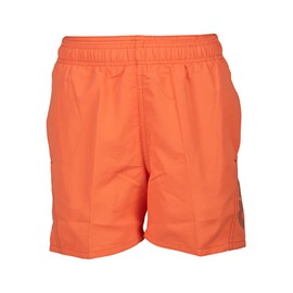 ARENA Boys' Fundamentals Logo Jr Boxer R Swim Trunks, Nespola-asphalt