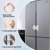 4 x Fridge Lock No Drilling Suitable for Ovens, Refrigerators,
