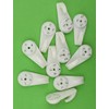 10pcs - White Picture Hanger Hooks – Ideal for Hanging