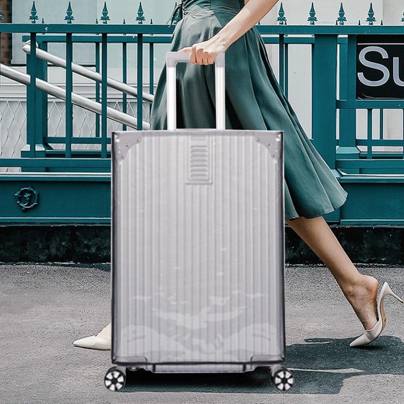 Risbay 1PCS Clear Luggage Cover Protectors for 28 Inch Suitcase