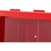 Global Industrial Fire Extinguisher Cabinet, Plastic, Fits 20 lbs., Red
