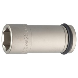 TONE Impact Long Socket 6NV-29L Insertion Angle 0.7 inch (19.0 mm) (3/4 inch), Double Side Width 1.1 inches (29 mm)