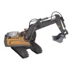 Srliya 2.4G RC Excavator Toy Rotating Full Functional Lighting Music