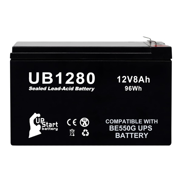 12V 8Ah UPS Battery For APC BE550G Replacement Battery -
