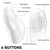 memzuoix Ergonomic Mouse Wireless,2.4G Optical Cordless Mice with 800/1200/1600 DPI,Vertical