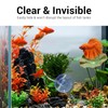 RAHHLIZS 30 Pcs Aquarium Suction Cups with 30 Pcs Adjustable