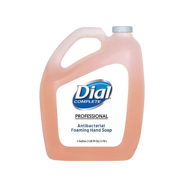 Dial Professional Antimicrobial Foaming Hand Soap, 128 Fl OZ