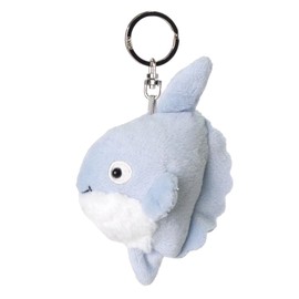 Niki Keychain, Sunfish, 3.9 inches (10 cm), Kids, Gray, W2.8 x D 3.1 x H 4.7 inches (7 x 8 x