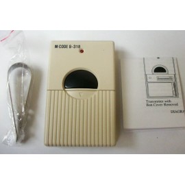 M CODE 9-318 Access 9 Dip Pin Digits Garage and Gate Door Opener Remote Control Transmitter