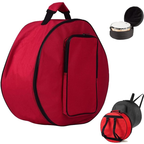 FQwRw Portable Single Drum Bag, 13″14″Oxford Cloth Snare Carrying Case