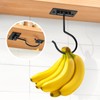 Fitnice Self Adhesive Banana Hook Under Cabinet Foldable Banana Hanger