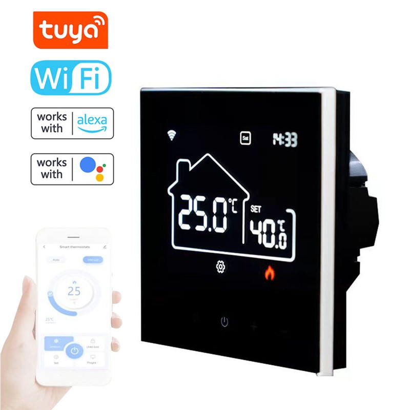WiFi Indoor Central Air Conditioning Thermostat Floor Heating All in