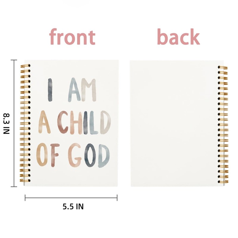 PLKMN Bible Notebook Journal, Prayer Journal for Kids Teen, I