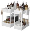 Sevenblue 2 Pack Under Sink Organizer, Under Bathroom Cabinet Organizer