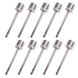 KUKI-001 Air Pump Needles (10 Pieces) Balls, Football, Basketball, Bicycle, Pump, Club Activities, Sports, Sparkling Punching Round