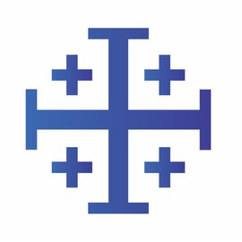 Stencils by Joanie Jerusalem Crusader Orthodox Cross Stencil Christian Symbol DIY Signs Craft Reusable 7 mil Mylar (8")