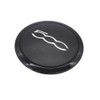 Matte Black Wheel Centre Hub Cap Trim 51907951 for FIAT