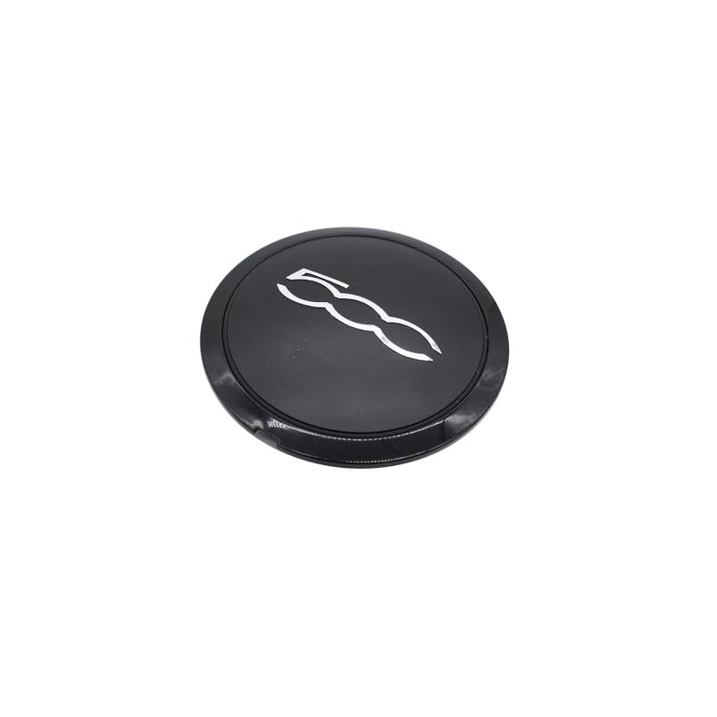 Matte Black Wheel Centre Hub Cap Trim 51907951 for FIAT