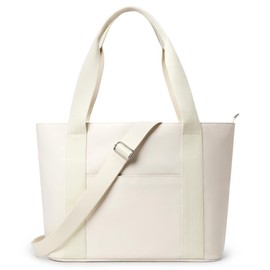 KALIDI Tote Bag for Women,Shoulder Bag with Laptop Compartment for work Leisure Nylon Top-Handle Foldable Weekend