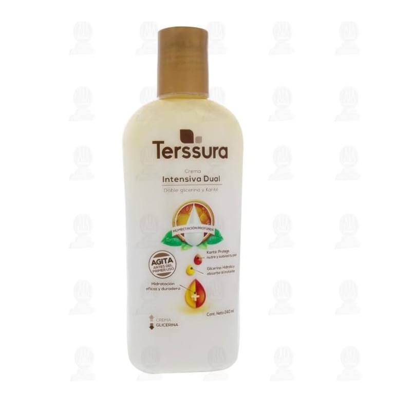 Terssura Crema Intensiva Dual Doble Glicerina Y Karité 240ml 3