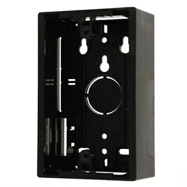 Leviton Surface Mount Backbox, Single Gang, 1.89", 42777-1EA, Black