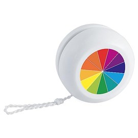 'Colour Wheel' Retro Style Yo-Yo (YY00035397)