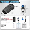 USUPERINK 2PK Bike Alarm, Bike Alarms for Ebikes, Motorcycle Alarm