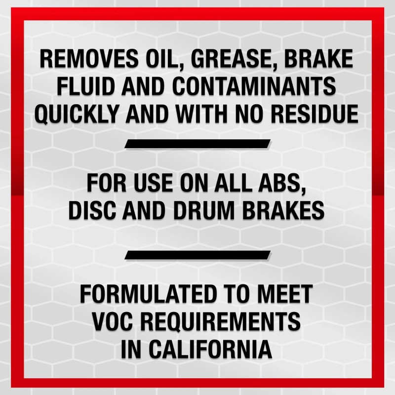Super Tech Brake Parts Cleaner, Non-Chlorinate