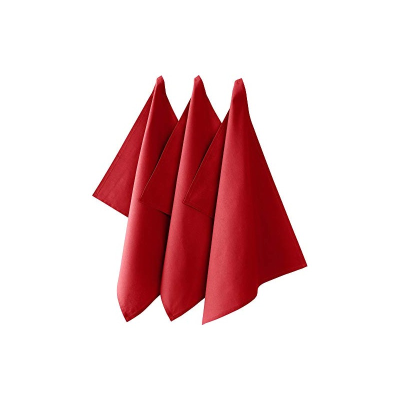 Redbest Seattle Tea Towel, Pack of 3, Cotton, 50x70 cm,