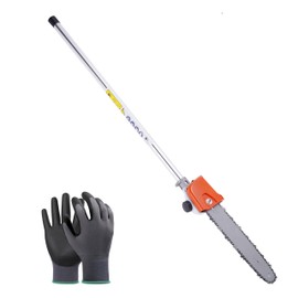 Pole Saw Attachment Compatible with Weed Eater, Snapper, Dewalt, Craftsman, Ryobi, John Deere, Worx, Troy-Bilt, and Homelite Multi-Tool Hus 128LD Power Head