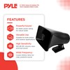Pyle 6" Portable PA Horn Speaker for Indoor/Outdoor Use, 50W