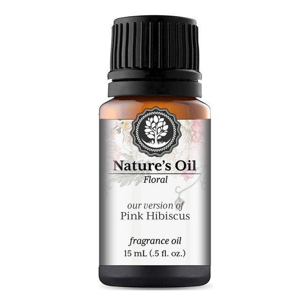 Pink Hibiscus Fragrance Oil (15ml) For Diffusers, Soap Making, Candles,