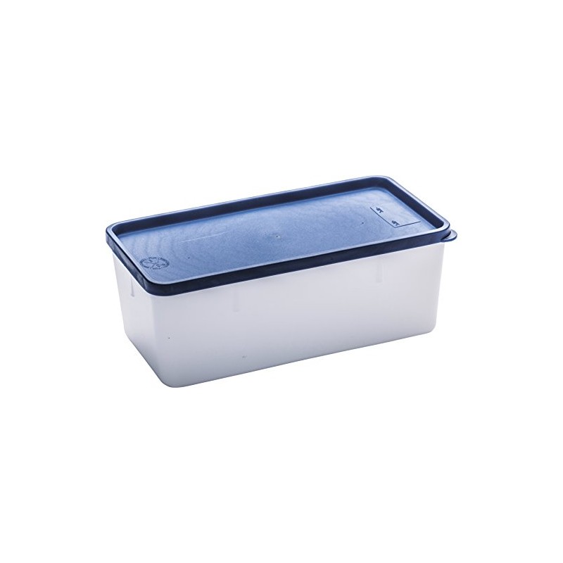 Westmark" Trio Deep Freezing Container Set, Polyethylene Transparent/Blue, 11.3 x