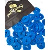 SweetGourmet Blue Raspberry Flavored Licorice Wheels | Italian Bulk Licorice