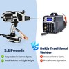 Portable Welding Machine, 110V Handheld Welder Machine with IGBT Inverter