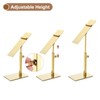 sourcing map Shoe Display Stand 2 Pack Adjustable Height Shoe