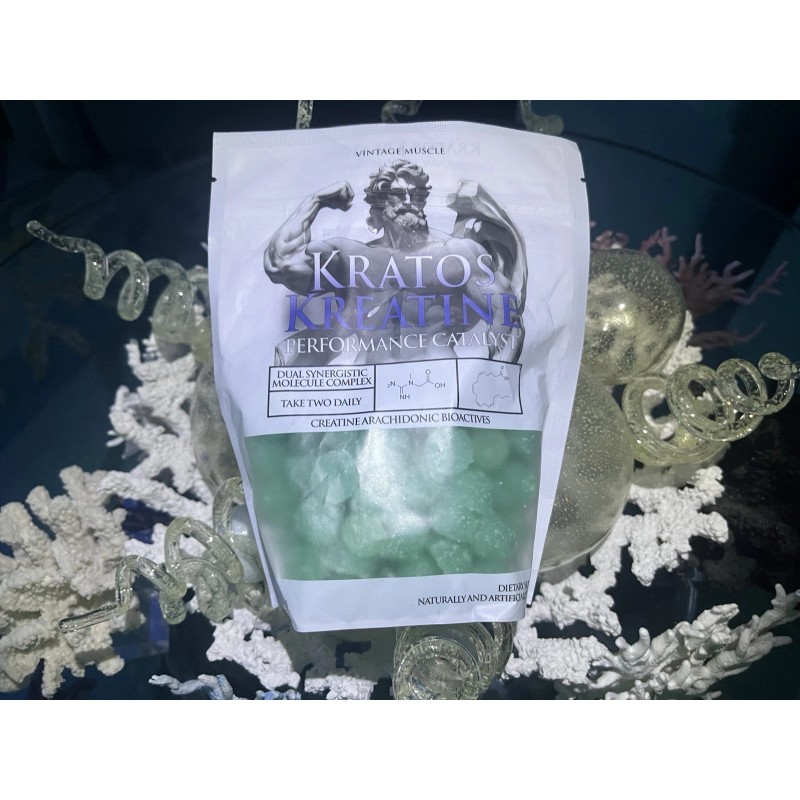 Vintage Muscle Kratos Micronized Creatine Gummy’s W/Arachidonic Acid By Vintage