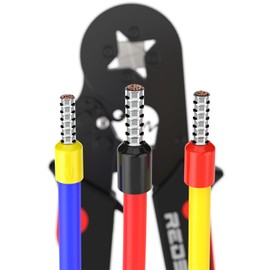 RedStar24 Crimping Pliers Set with 1200 Wire End Ferrules - Self-Adjusting Wire End Ferrule Pliers for 0.25-10 mm² - Crimping Pliers, Crimping Pliers, Crimping Pliers, Crimping Pliers, Ideal for