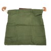 Leather Canvas Foraging Pouch Belt Fruit Picking Bag for Camping