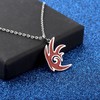 WUSUANED Shadw Necklace Game Inspired Necklace Hedgehog Game Lover Gift