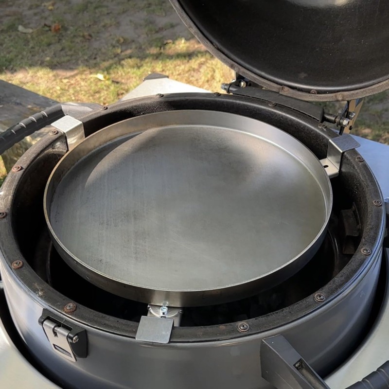 Grillrost.com Das Original Universal Plancha Holder for Ceramic Grills –