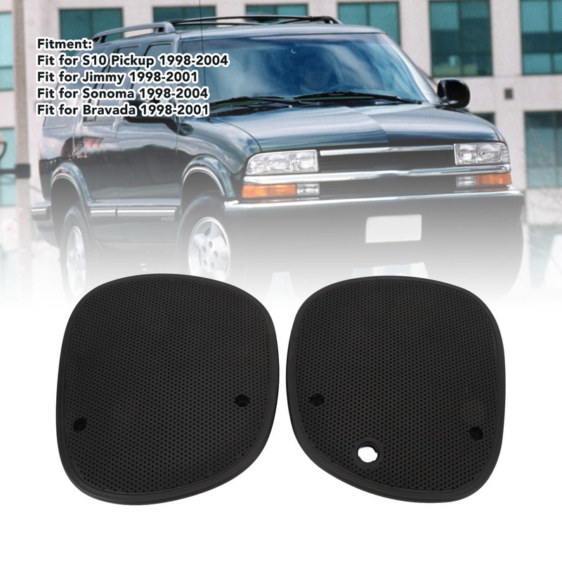 2pcs Dash Speaker Grille Cover 15046441 Left Right Dash Speaker