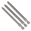 Bosch 2607001757 Screwdriver Bit Set: 3 Pieces, Hex Shaft: 0.25