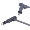 for Starlink SPX Plug to RJ45 Adapter Rubber and Copper