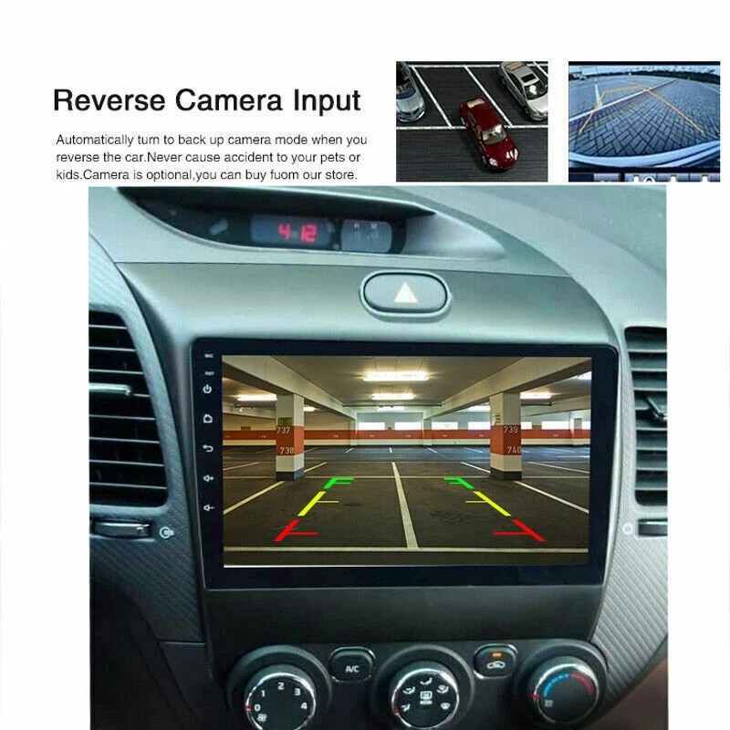 Unbranded CarPlay Radio Stereo GPS Android 13 For Kia Forte