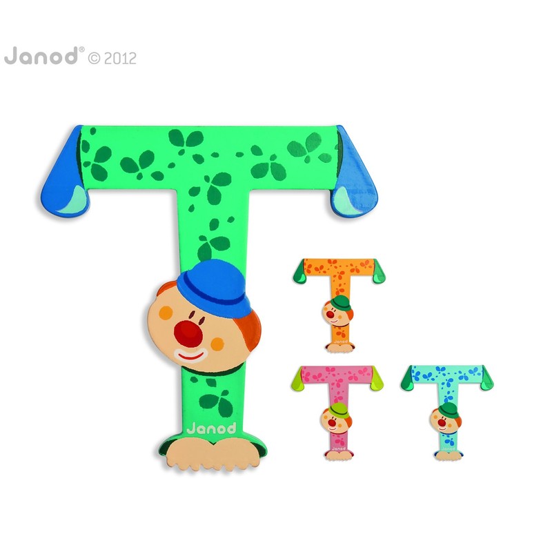 Janod 04561 – Janod – Letter Clown D (Pack of