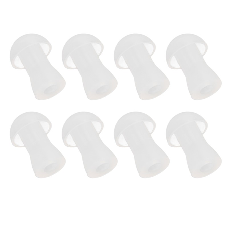 30pcs Hearing Amplifiers Eartips Soft Silicone White Accessories Replacement Earbud