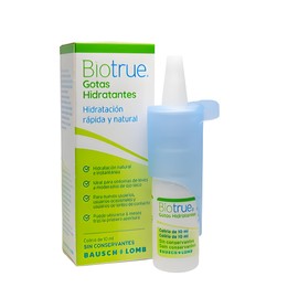 BioTrue Gotas Hidratantes ojo seco 10 ml                                                                                                              
